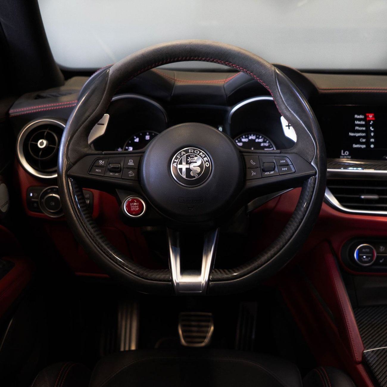 Alfa Romeo Stelvio Quadrifoglio 2.9L (503 HP) AED 2,299 P.M • 0% Downpayment • Alfa Romeo Stelvio Quadrifoglio • 1 Year