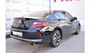 Honda Accord Coupe 2.4L COUPE 2017 GCC DEALER RAMADAN OFFER 1YR / 20K SERVICE CONTRACT