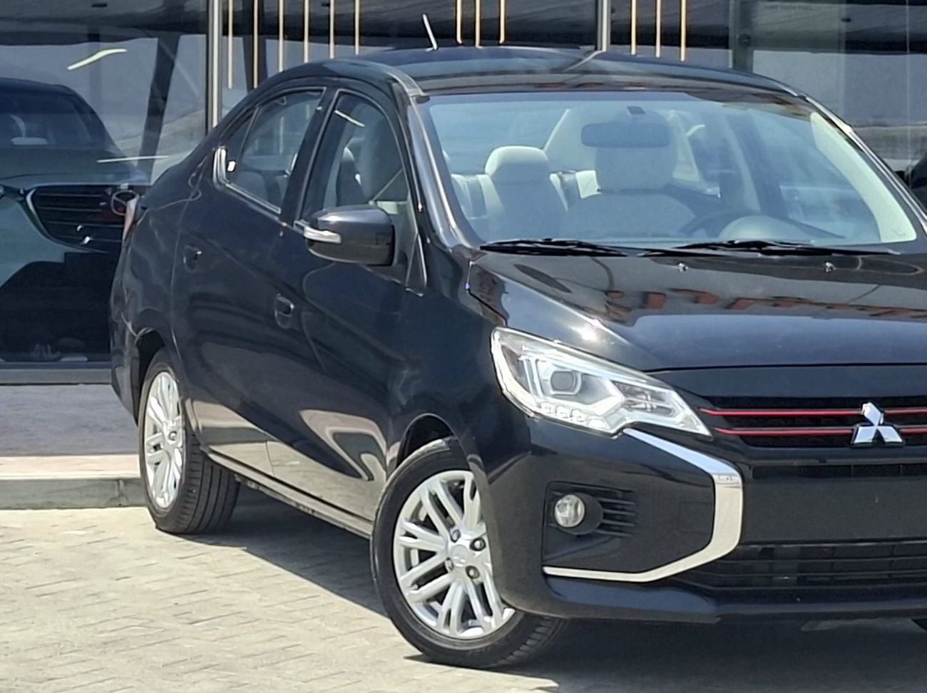 Mitsubishi Attrage GLX HIGHLINE GLX TOPLINE TRIM 1.2L GCC , ACCIDENT FREE, (423/-MONTHLY)