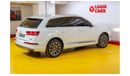 Audi Q7 Audi Q7 45 TFSI 2017 GCC under Warranty with Flexible Down-Payment.