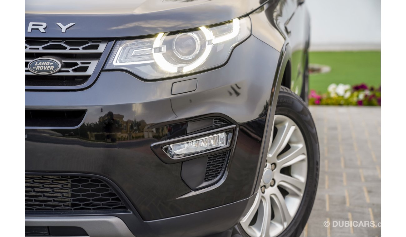 Land Rover Discovery Sport - Service Contract Till 2021 - AED 1,743 Per Month - 0% DP