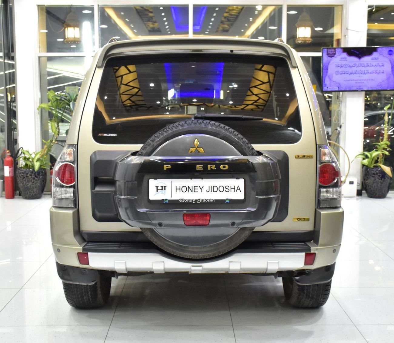 Mitsubishi Pajero EXCELLENT DEAL for our Mitsubishi Pajero GLS 3.8L 3 Doors ( 2018 Model ) in Golden Color GCC Specs