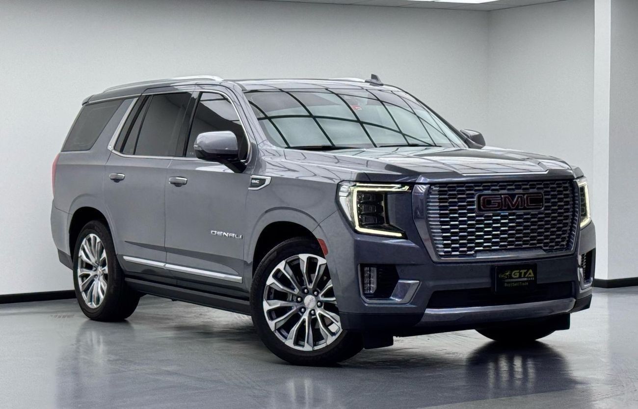 جي أم سي يوكون Denali 6.2L (8 Seater) 2021 GMC Yukon Denali, 2027 GMC Warranty + Service Pack, Fully Loaded, 8 Seat