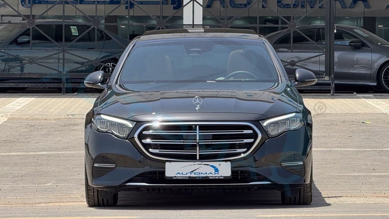 Mercedes Benz E200 (For Export , НА ЭКСПОРТ) Exclusive EQ Boost 2.0L RWD GCC 2026 Без пробега