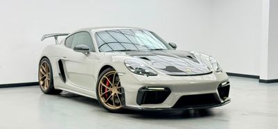 بورش كايمان GT4 2020 Porsche Cayman GT4, Warranty, Full Service History, Low Km, Excellent Condition, GCC