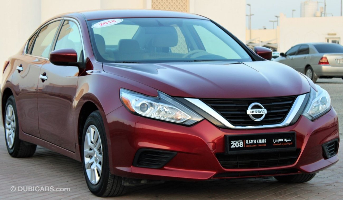 Nissan Altima Nissan Altima 2018 GCC in excellent condition without accidents, very clean from inside and outside