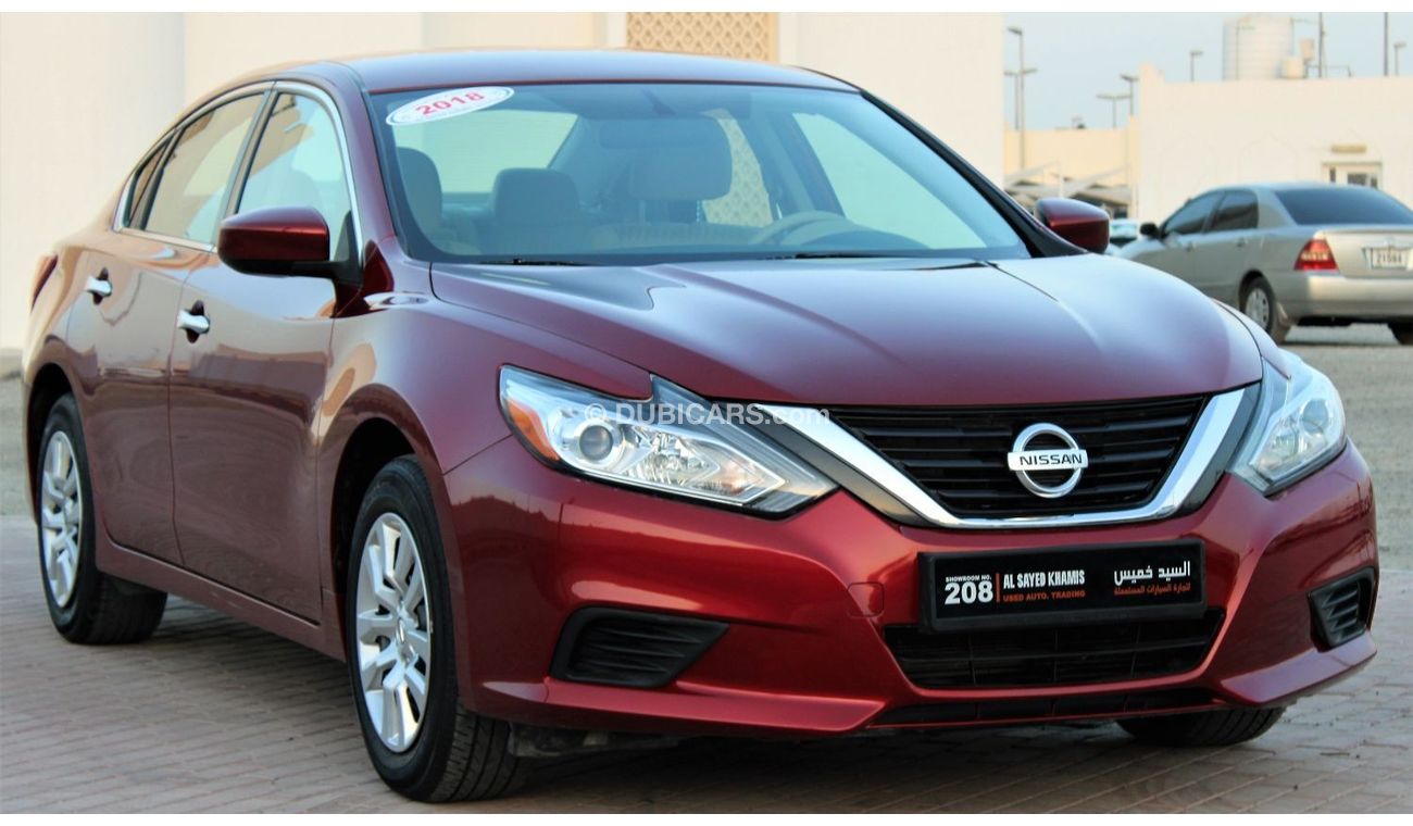 نيسان ألتيما نيسان التيما 2018 خليجي بحالة ممتازة بدون حوادث نظيفه جدا من الداخل والخارج