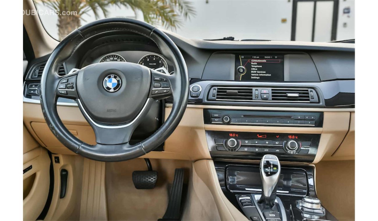 BMW 520i - Fully Loaded! - Excellent Condition! - GCC - AED 1,164 Per Month - 0% DP
