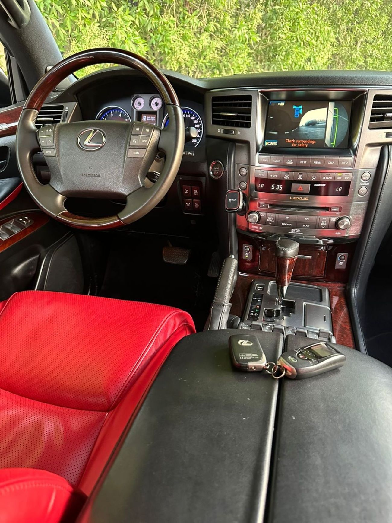 لكزس LX 570 كت سوبر شارج 2009 محول 2015