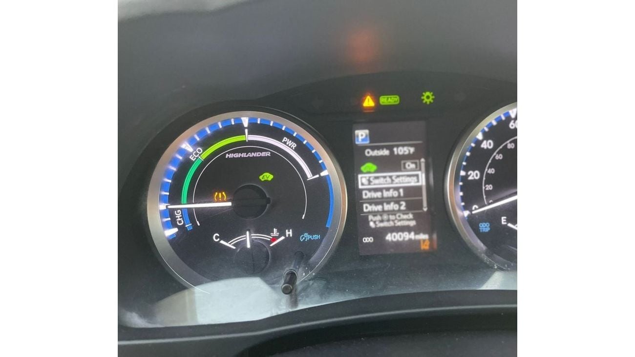 Toyota Highlander 2019 Toyota Highlander Hybrid Fuel 3.5L V6 - 4x4 AWD - MidOption+ Full 7 Leather Seat - Fully Servic