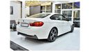 BMW 428i EXCELLENT DEAL for our BMW 428i M-Kit ( 2016 Model ) in White Color GCC Specs