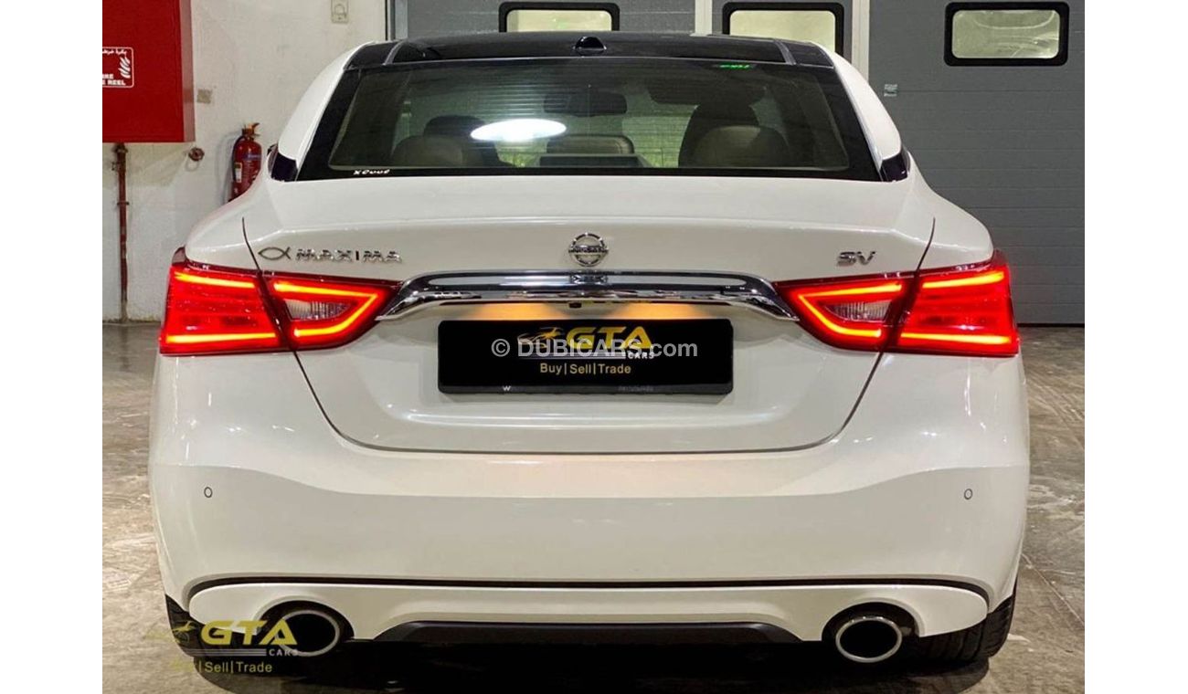 نيسان ماكسيما 2016 Nissan Maxima SV, Warranty, Service History, GCC