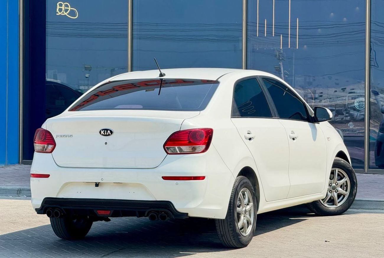 Kia Pegas LX 350/- Monthly l GCC l Cruise, Camera, GPS I Accident Free