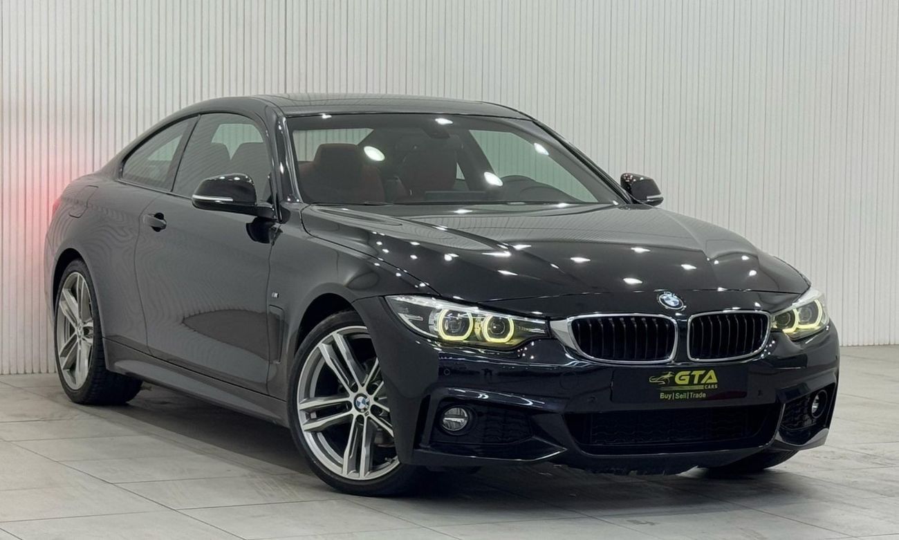 بي أم دبليو 420i M Sport 2.0L 2018 BMW 420i M-Sport, Warranty, Full Service History, Excellent Condition, GCC