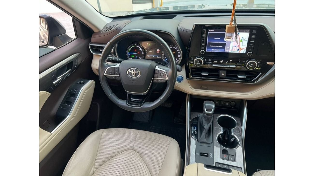 تويوتا هايلاندر VXR 2020 Toyota highlander GCC VX.R Limited Edition - Hybrid Full Option - Fully AL-Futtaim Serviced