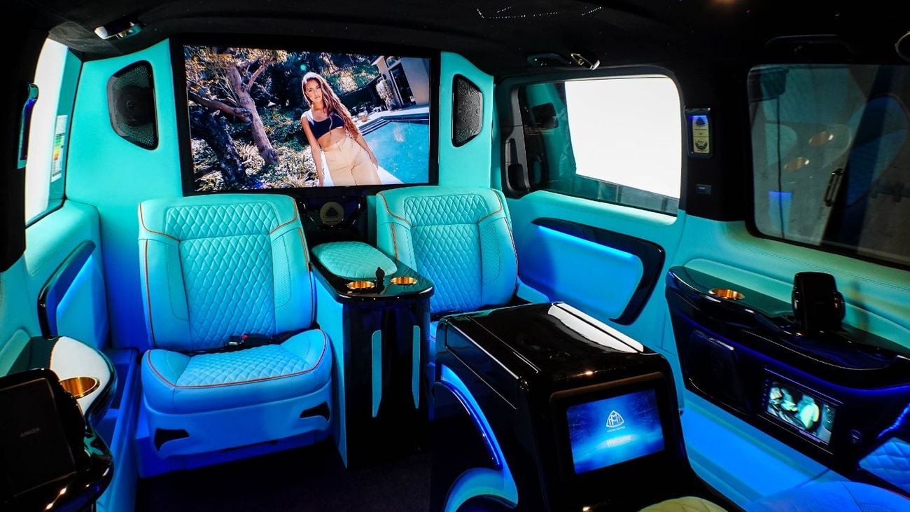 Mercedes-Benz V 300 “TIFFANY ROYALE” – 1 Of 5 CONCEPT - Handcrafted by ROYAL CUSTOMS in Dubai (Since 2009)