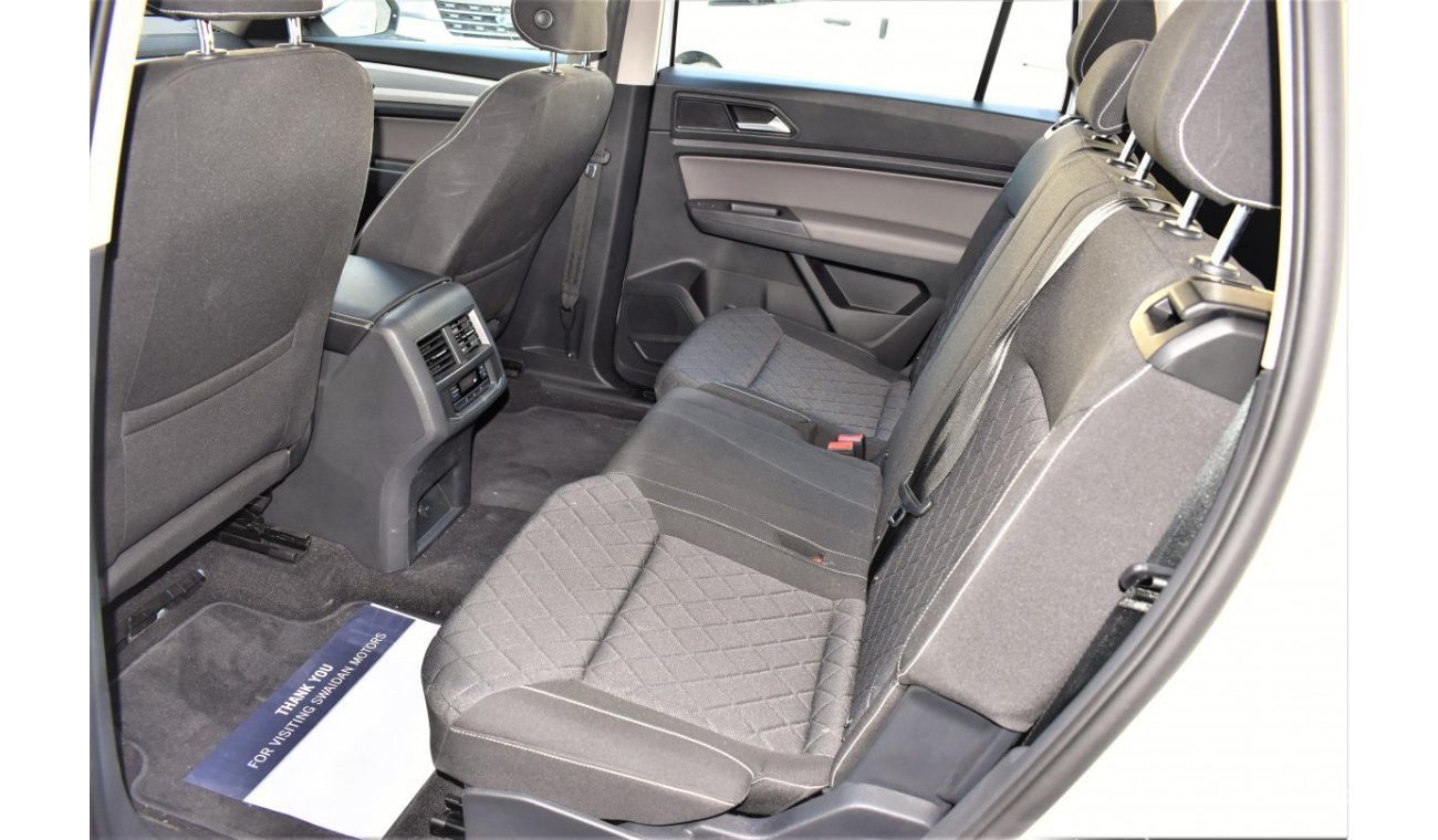 Volkswagen Teramont AED 2742 PM | 2.0L S AWD 4 MOTION 2021 GCC DEALER WARRANTY