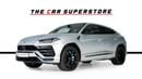 Lamborghini Urus STD Exclusive Leather With Orange Stitching-Black Exterior Pack-23 Inch Black Rims