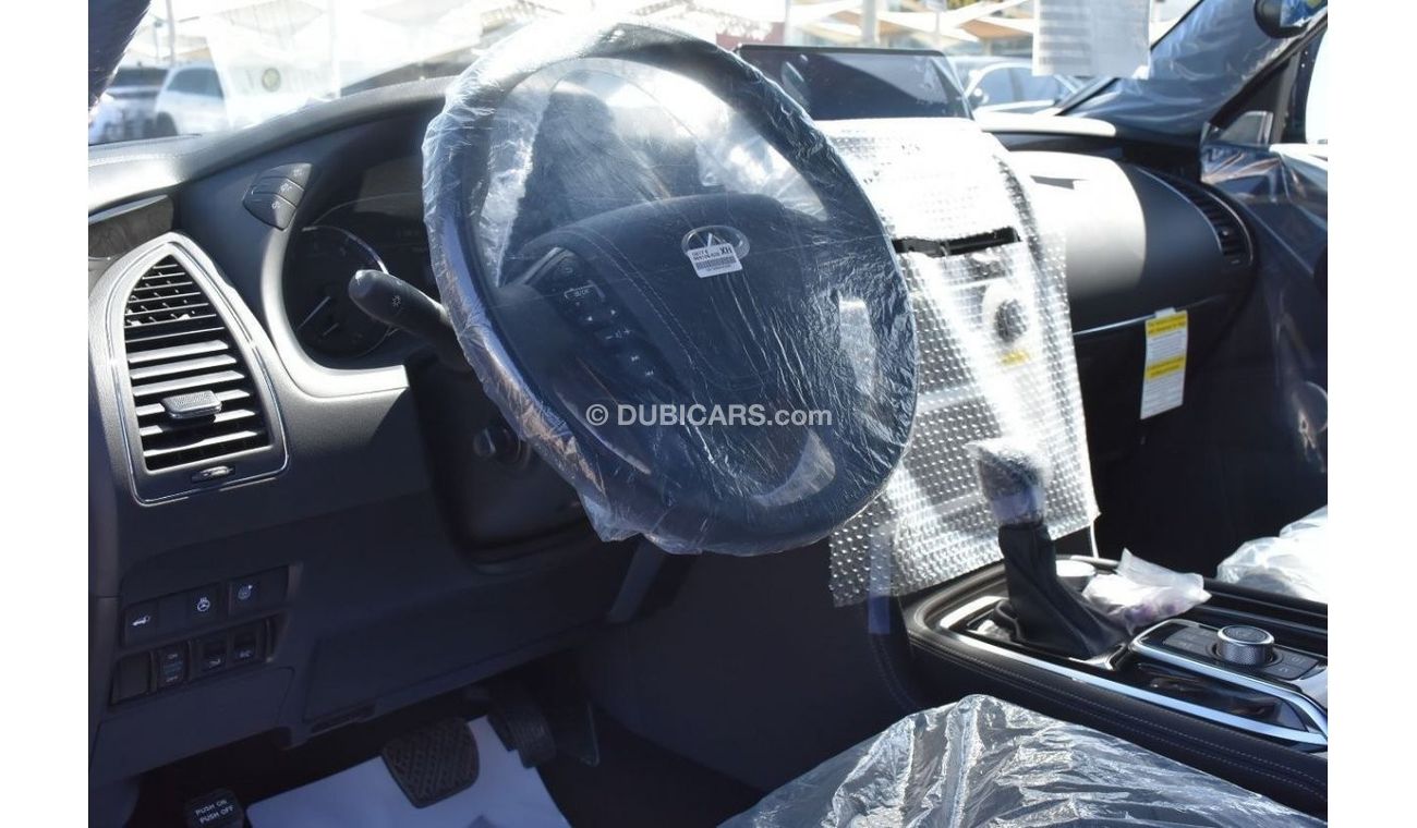 New Infiniti QX80 CAPTAIN SEATS BLACK EDITION WITH 7 SEATS NEW CAR