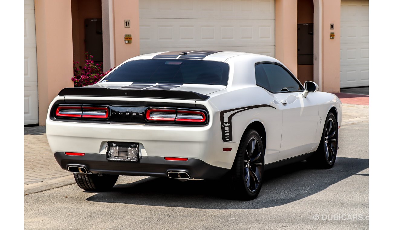 Dodge Challenger SXT 2017 GCC Warranty with Zero Down-Payment.