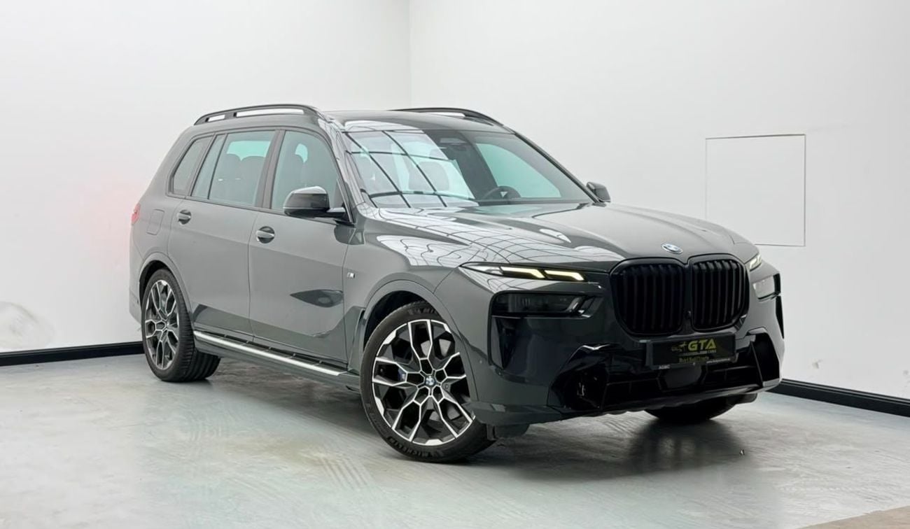 بي أم دبليو X7 XDRIVE40I M SPORT 2023 BMW X7 xDrive40i M-Sport, 2028 BMW Warranty + Service Pack, 7 Seater, Excellent Condition, GCC