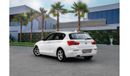 بي أم دبليو 120i 20i | 1,762 P.M  | 0% Downpayment | Full Agency Service History!
