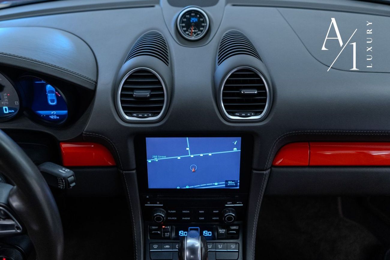 Porsche 718 Cayman S 2.5L A/T 2018 Porsche 718 Cayman S, 2026 Porsche Warranty, Sport Chrono Package, Exclusive Manufak