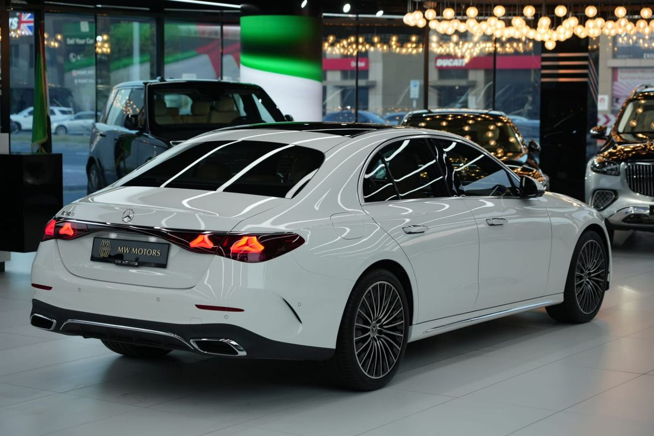 مرسيدس بنز E200 2026 E 200 | GCC 0km | Agency Warranty | AMG Sports Package