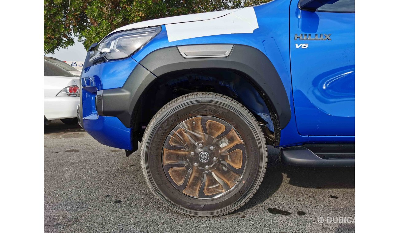 Toyota Hilux 4.0L Petrol, 18" Rims, LED Headlights, Rear Camera, Fog Lights, Bluetooth-DVD (CODE # THAD05)