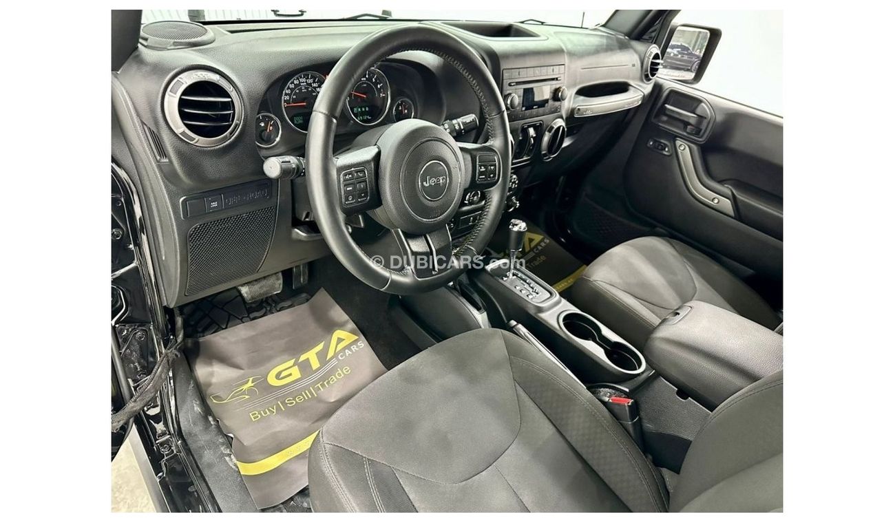 Jeep Willys 2018 Jeep Wrangler Willys Wheeler, Warranty, Full Jeep Service History, Low Kms, GCC