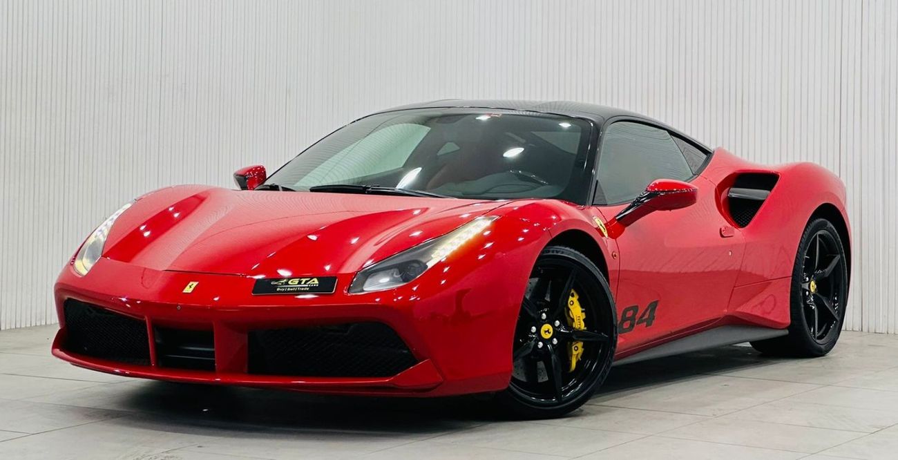 Ferrari 488 Std 2016 Ferrari 488 GTB, Full Service History, GCC