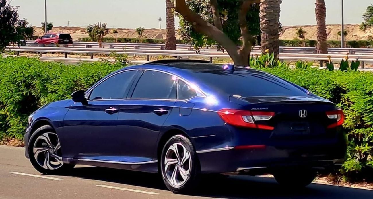 Honda Accord EXL 1.5L 1190-Monthly l GCC l Sunroof, Leather, Radar l Accident Free