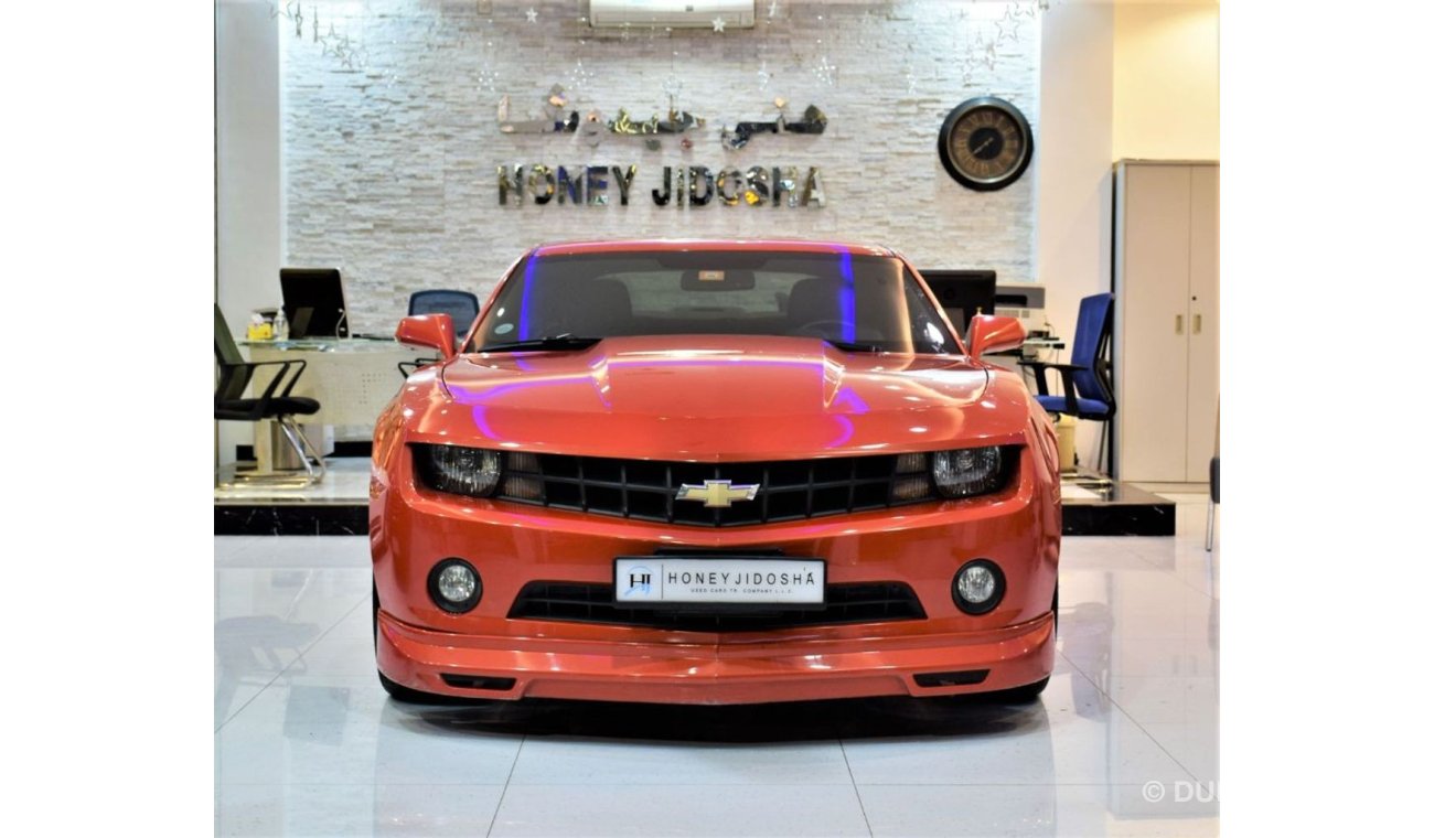 شيفروليه كامارو FULL SERVICE HISTORY! Chevrolet CAMARO 2012 Model!! in Orange Color! GCC Specs