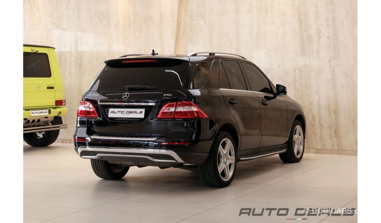 Mercedes-Benz ML 350 Std 4 Matic Blue Efficiency | 2013 - GCC - Perfect Condition - Service History Available | 3.5L V6