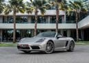 Porsche 718 Boxster 718 Boxster | 3,721 P.M | 0% Downpayment | Perfect Condition!