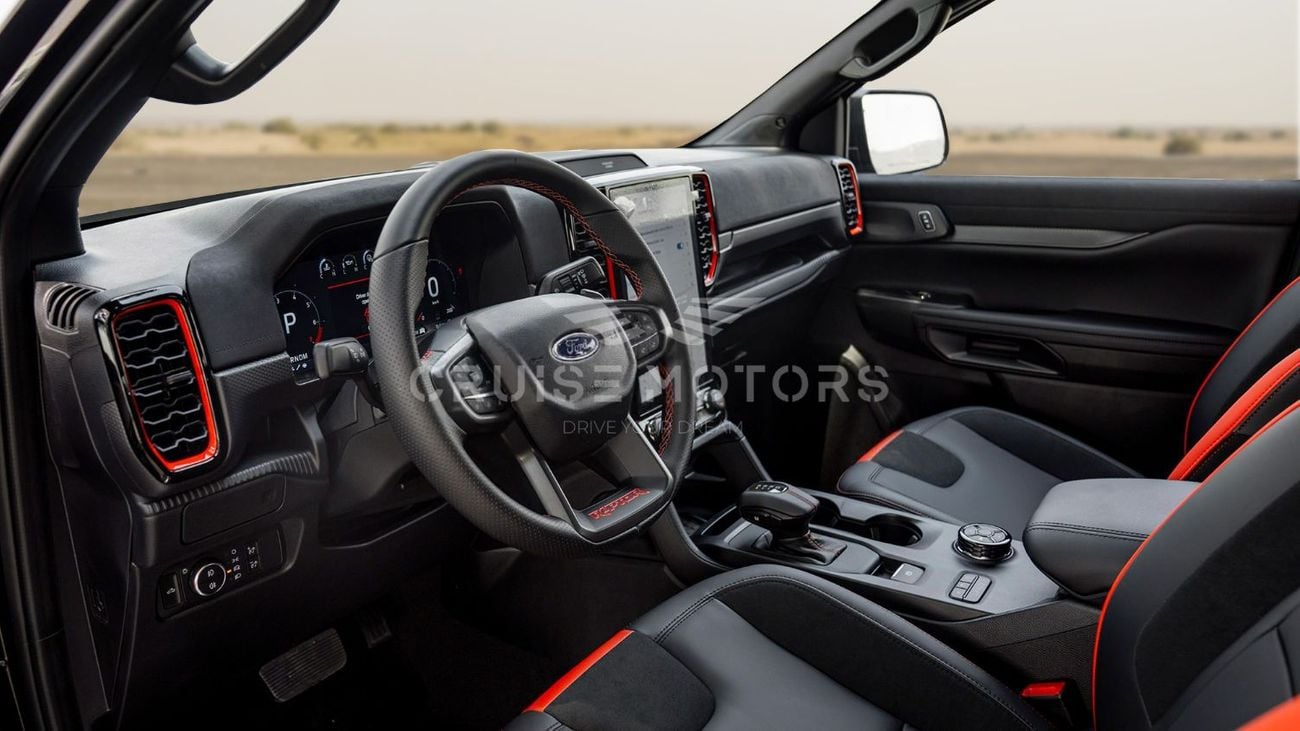 فورد رينجر رابتور Automatic - 2.0L - Diesel - Crew Cab - 4WD - 5 Seats - 4 Door - Meteor Grey