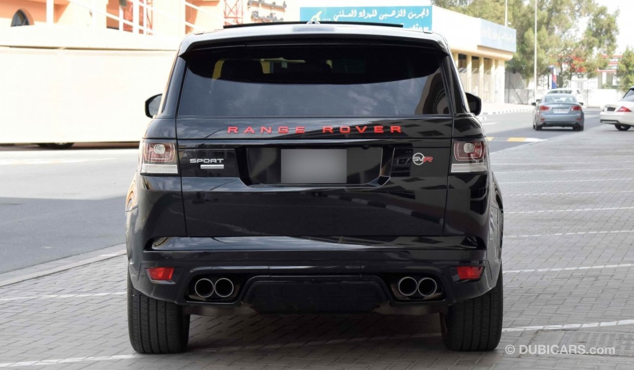 Land Rover Range Rover Sport Supercharged With SVR Body Kit