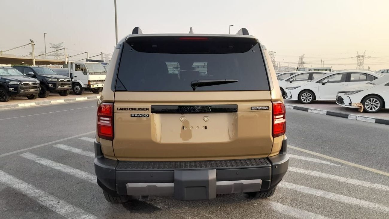 Toyota Prado Right-Hand drive Adventure diesel Auto 7 seater Full options sunroof coolbox two-tone colours