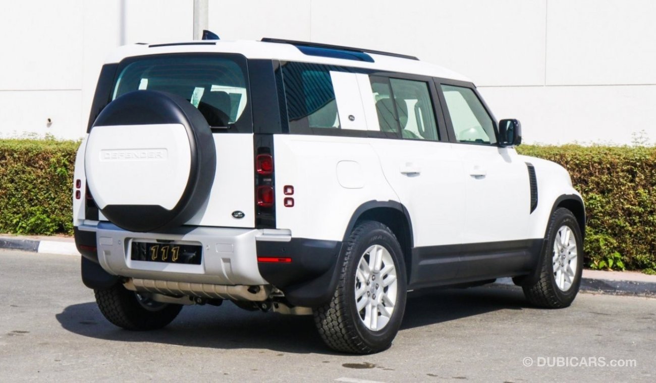 Land Rover Defender 110 / 2.0L-V4 / Warranty And Service Contract / GCC Specs