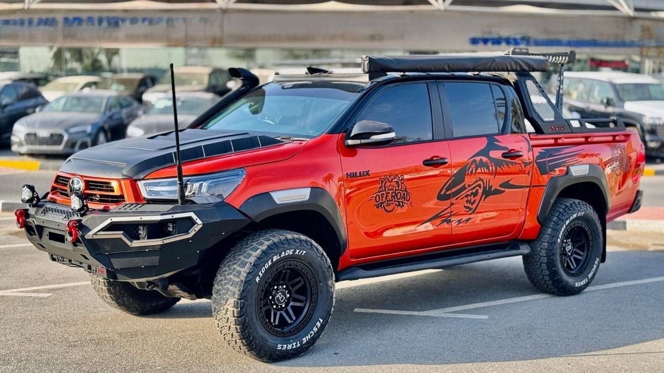 Toyota Hilux OFF ROAD MODIFIED | ROOF RACK SIDE AWINGIN CAMPING TENT | RHD | 2017 | 2.8L DIESEL ENGINE | MANUAL T