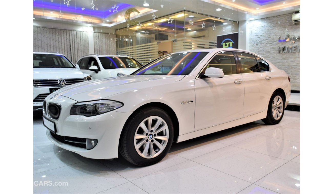 بي أم دبليو 520 EXCELLENT DEAL for our BMW 520i ( 2013 Model! ) in White Color! GCC Specs