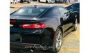 Chevrolet Camaro RS / V6 / LOW MILES / EMI 1279/-AED MONTHLY / ZERO DOWNPAYMENT