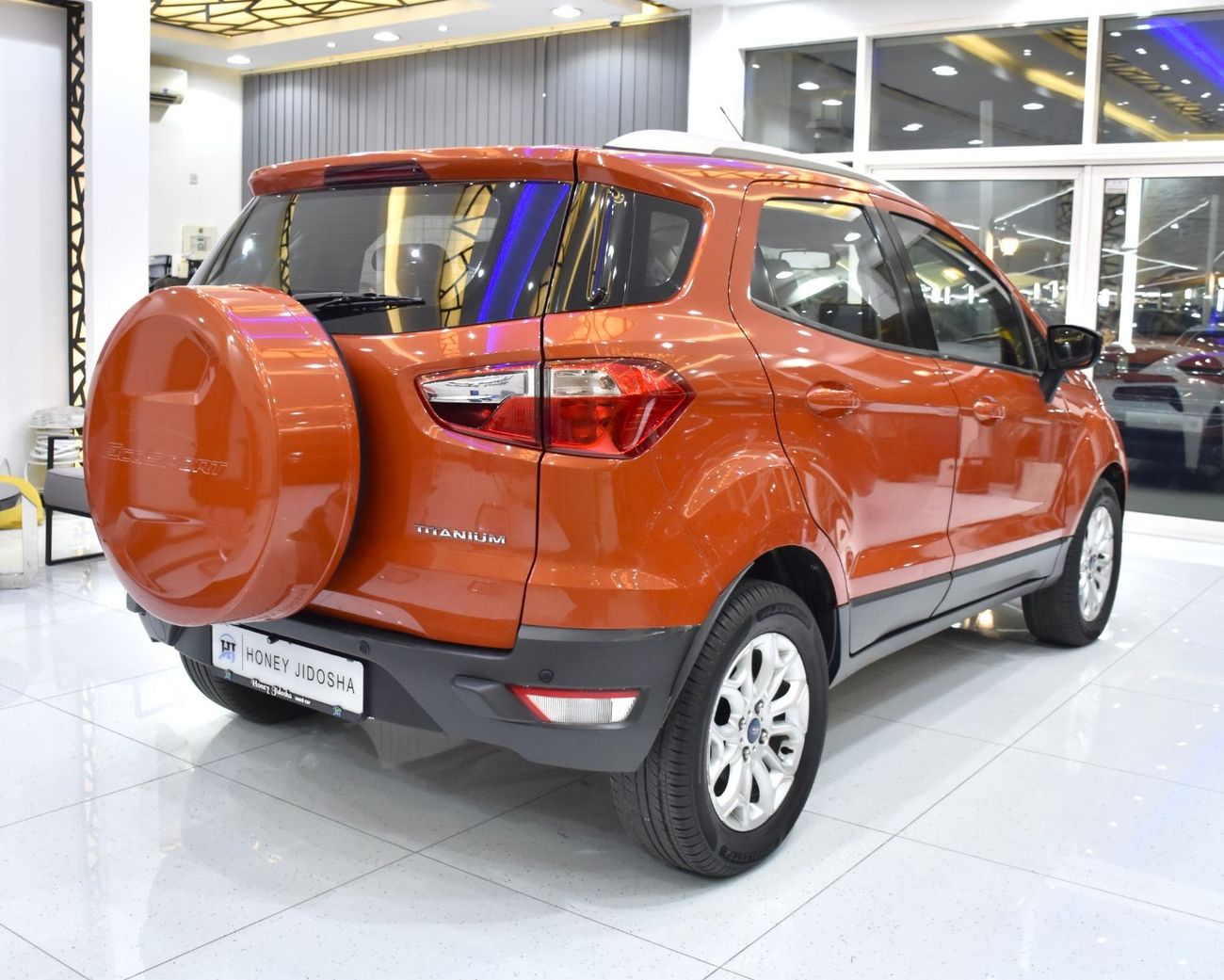Ford EcoSport EXCELLENT DEAL for our Ford EcoSport Titanium ( 2016 Model ) in Orange Color GCC Specs