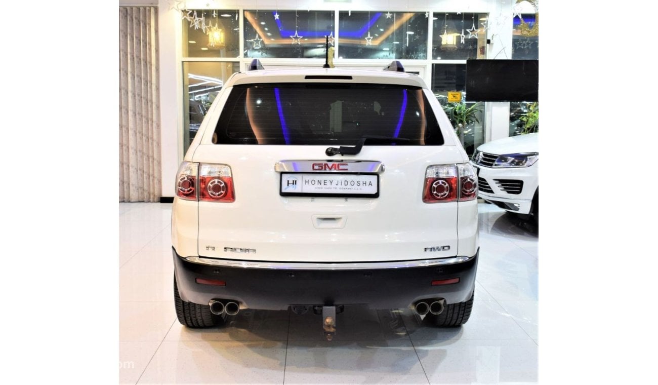 جي أم سي أكاديا AMAZING GMC Acadia SLT AWD 2010 Model!! in White Color! GCC Specs