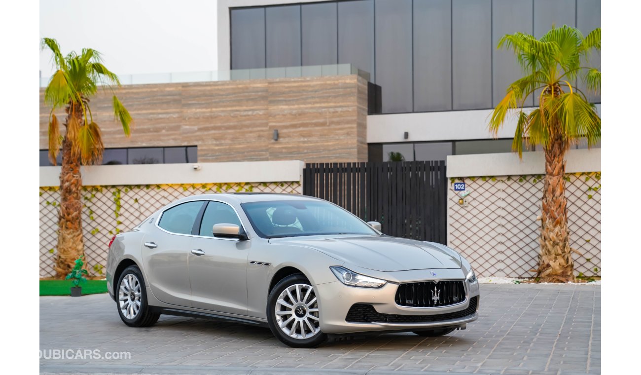 Maserati Ghibli 2,428 P.M | 0% Downpayment | Spectacular Condition!