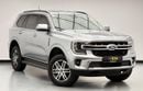 Ford Everest 2024 Ford Everest XLT 4x4, Jan/2029 Ford Warranty + Service Contract, Ford Full Service History, GCC