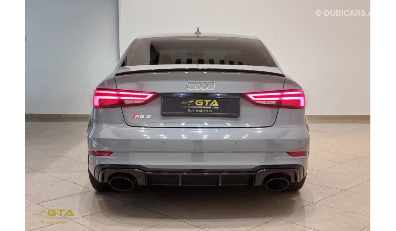 Audi RS3 2018 Audi RS3 Quattro, Service Contract-Warranty, Service History, GCC