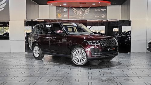 لاند روفر رينج روفر AED 2,800 P.M | 2018 RANGE ROVER VOUGE HSE | UNDER WARRANTY | GCC | SUPERCHARGED | FULL PANORAMIC