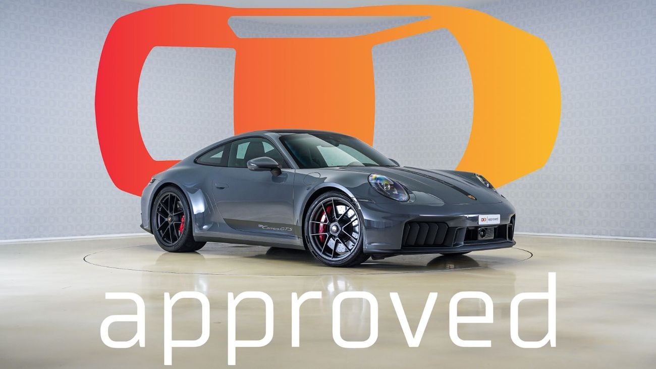 Porsche 911 Carrera GTS 3.0L (475 HP) Coupe (992.2) | AED 11,587 PM | Warranty April 2027 | GCC