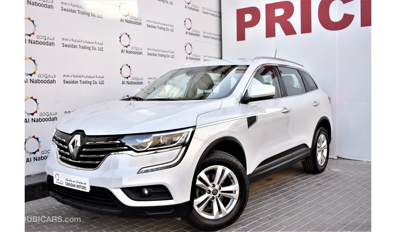 Renault Koleos 2.5 PE AWD 2.5 2017 GCC DEALER WARRANTY